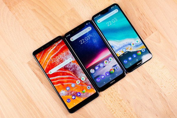 Сравнение Nokia 3.1 Plus, 5.1 Plus и 7.1 — есть коннект?