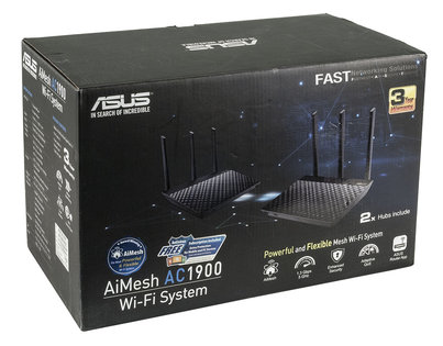 MESH-система ASUS AiMesh-AC1900 из двух роутеров