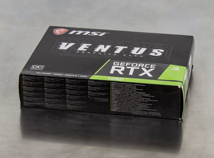 Тишина и DX12: MSI GeForce RTX 2080 VENTUS