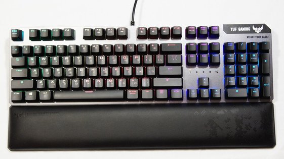 Тест игровой клавиатуры ASUS TUF Gaming K7: механика с огоньком