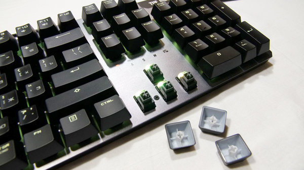 Тест игровой клавиатуры ASUS TUF Gaming K7: механика с огоньком
