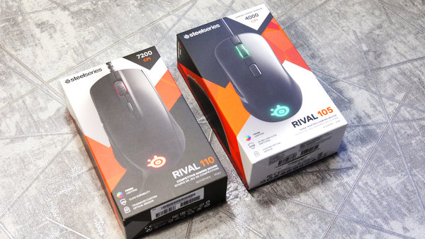 Обзор игровой серии Rival 110 и Rival 105: мышиный дуплет для геймеров