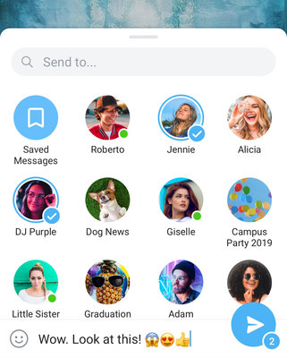 В Telegram появились иконки онлайна и архивация чатов