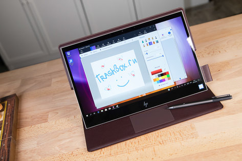 Кожаный трансформер: обзор HP Spectre Folio