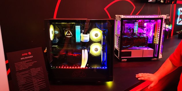 ADATA на Computex 2019: передовые блоки питания, накопители, гарнитура и корпусы для ПК
