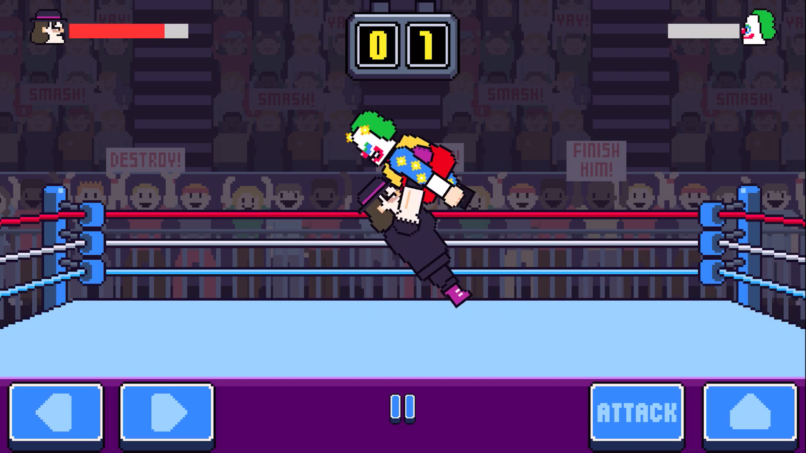 Rowdy Wrestling 1.1.8. Скриншот 3