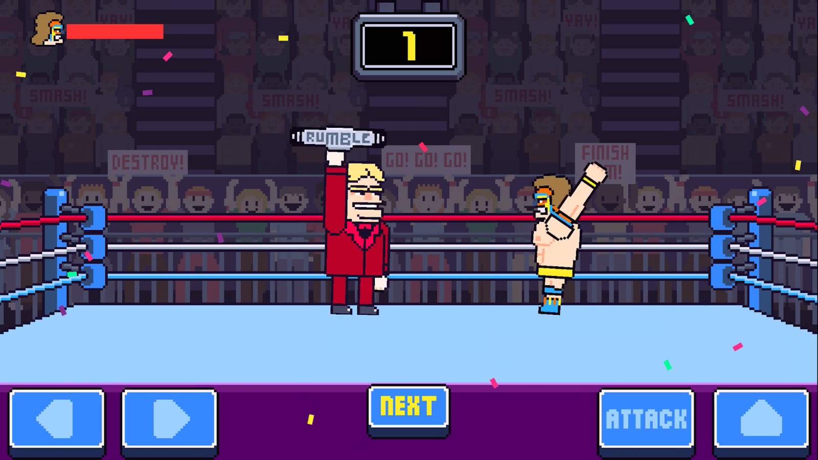 Rowdy Wrestling 1.1.8. Скриншот 8
