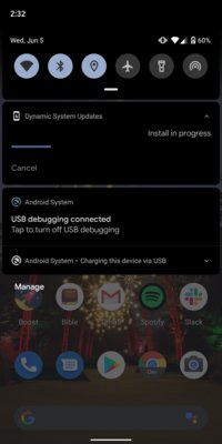 В Android 10 Q можно устанавливать второй образ операционной системы