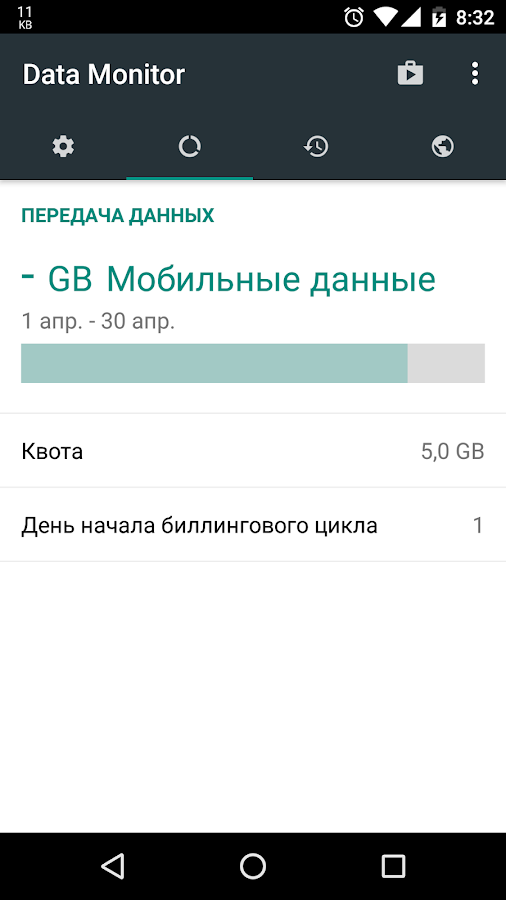 Data Monitor 1.0.223. Скриншот 3