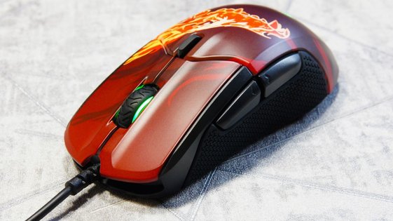 Игровой комплект: Steelseries Rival 310 и коврик QCQ PRISM