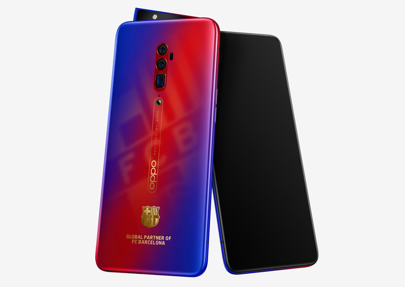 OPPO представила Reno 10x Zoom для футбольных фанатов Барселоны