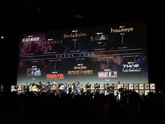 Marvel представила четвёртую фазу киновселенной