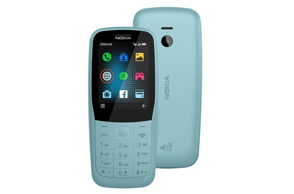 Представлены кнопочные телефоны Nokia 220 и Nokia 105 с 4G, змейкой и фонариком