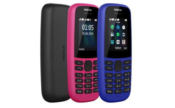 Представлены кнопочные телефоны Nokia 220 и Nokia 105 с 4G, змейкой и фонариком