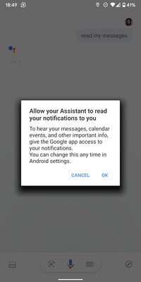 Google Assistant теперь умеет читать и отвечать на сообщения из мессенджеров