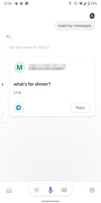 Google Assistant теперь умеет читать и отвечать на сообщения из мессенджеров
