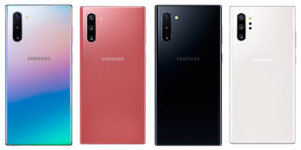 Дорогие и мощные: Samsung показала Galaxy Note 10 и Note 10+
