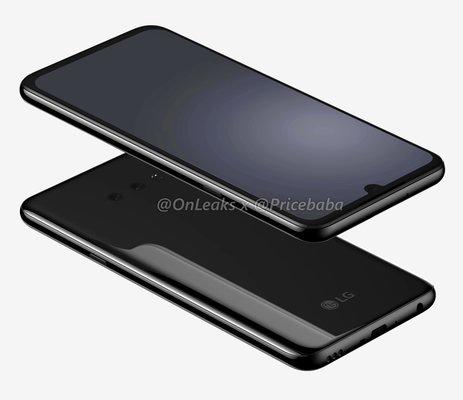 LG G8X позирует на качественных рендерах