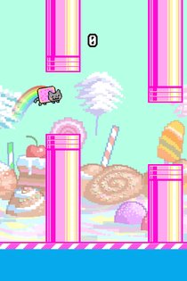 Flappy Nyan 1.15. Скриншот 1