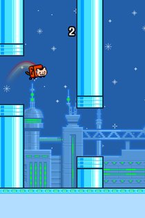 Flappy Nyan 1.15. Скриншот 2