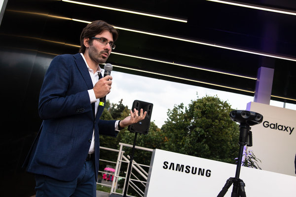 Samsung и Первый канал устроили виртуальную экскурсию на съёмочную площадку блокбастера