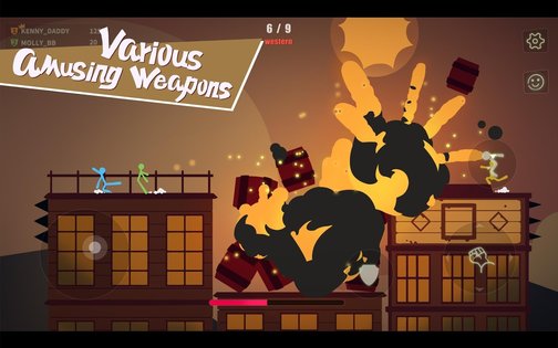 Stick Fight 1.4.28. Скриншот 5