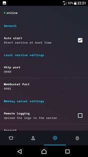 Webkey – удаленное управление устройствами Android 3.16.27. Скриншот 6