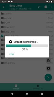 Easy Unrar 4.3. Скриншот 3