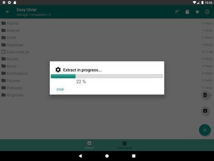 Easy Unrar 4.3. Скриншот 11
