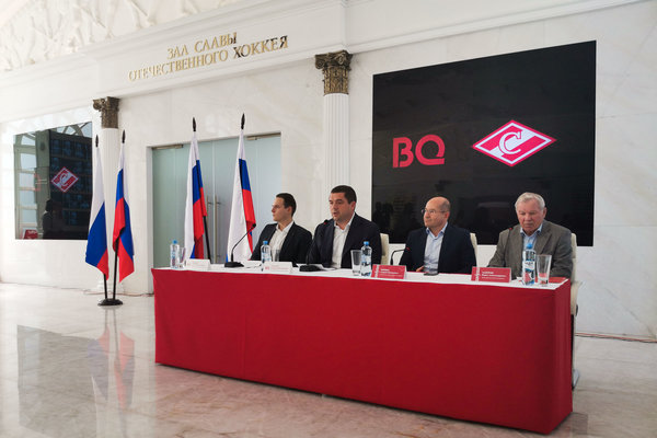 BQ стала спонсором ХК «Спартак»