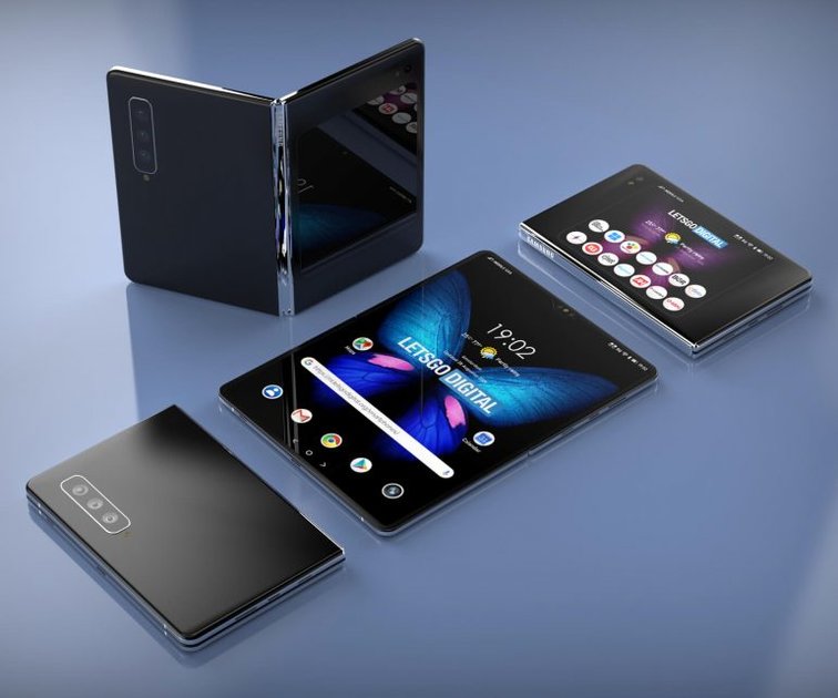 Samsung изменит концепцию гнущихся смартфонов в Galaxy Fold 2