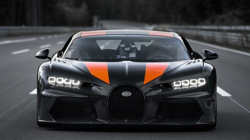 Bugatti Chiron установил новый мировой рекорд скорости