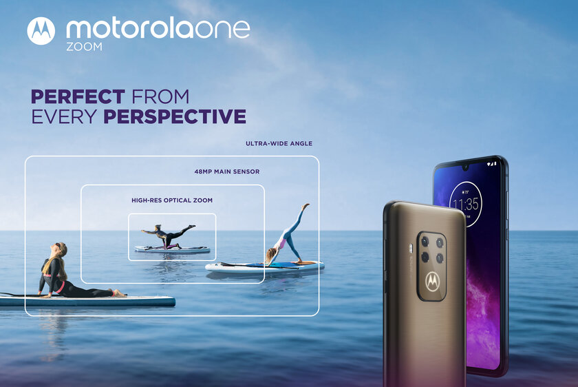 IFA 2019: Motorola One Zoom — универсальный камерофон с четырьмя камерами