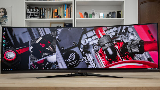 Два монитора в одном: обзор ASUS ROG Strix XG49VQ