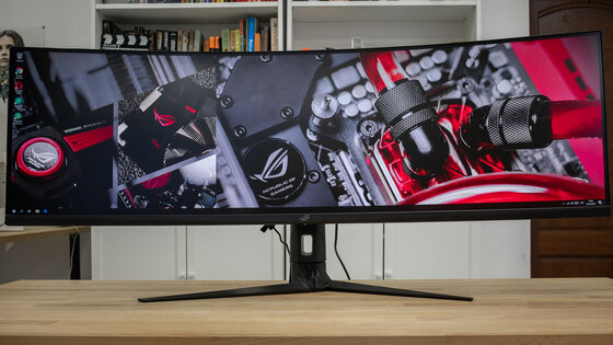 Два монитора в одном: обзор ASUS ROG Strix XG49VQ