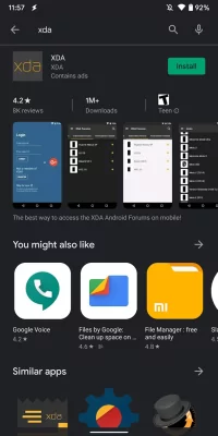 Если Google Play стал чёрным, не пугайтесь