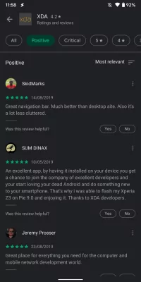 Если Google Play стал чёрным, не пугайтесь