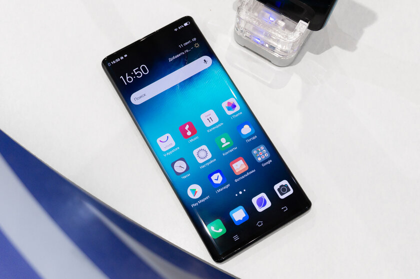 В России представлен Vivo NEX 3 — смартфон без кнопок с камерой на 64 Мп