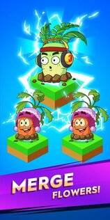 Merge Flowers vs Zombies 2.9. Скриншот 3