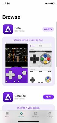 AltStore — альтернативный магазин приложений для iOS с эмулятором Nintendo