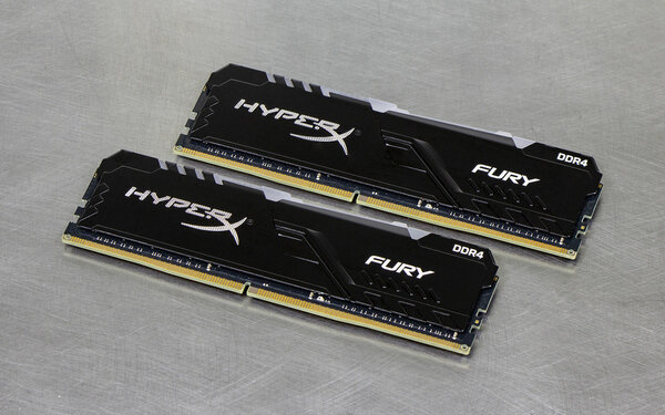 Обзор Kingston HyperX FURY Black RGB: 32 гигабайта с подсветкой