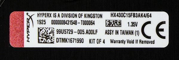 Обзор Kingston HyperX FURY Black RGB: 32 гигабайта с подсветкой