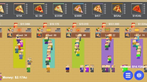 Idle Pizzeria 1.1.0.3. Скриншот 1