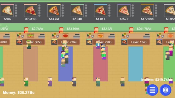 Idle Pizzeria 1.1.0.3. Скриншот 4