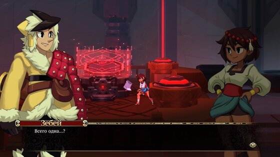 Обзор Indivisible. Нарисованный вручную платформер