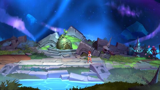 Обзор Indivisible. Нарисованный вручную платформер