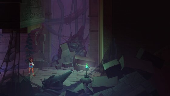 Обзор Indivisible. Нарисованный вручную платформер