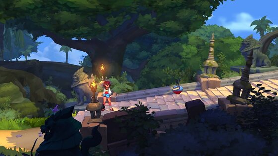 Обзор Indivisible. Нарисованный вручную платформер
