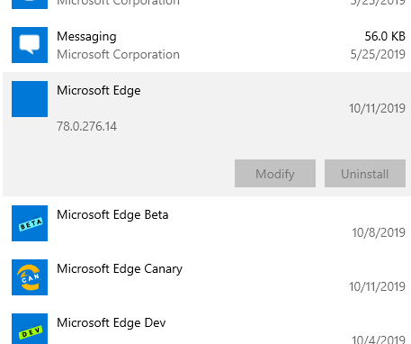 Вы больше не сможете просто так взять и удалить Edge на Chromium из Windows 10