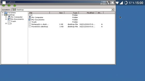 WoA (Windows On Android): Linux Aarch64 + Wine i386 для 64-битных Android-устройств. Скриншот 2